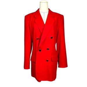 Pendleton Red Double-Breasted Women's Jacket